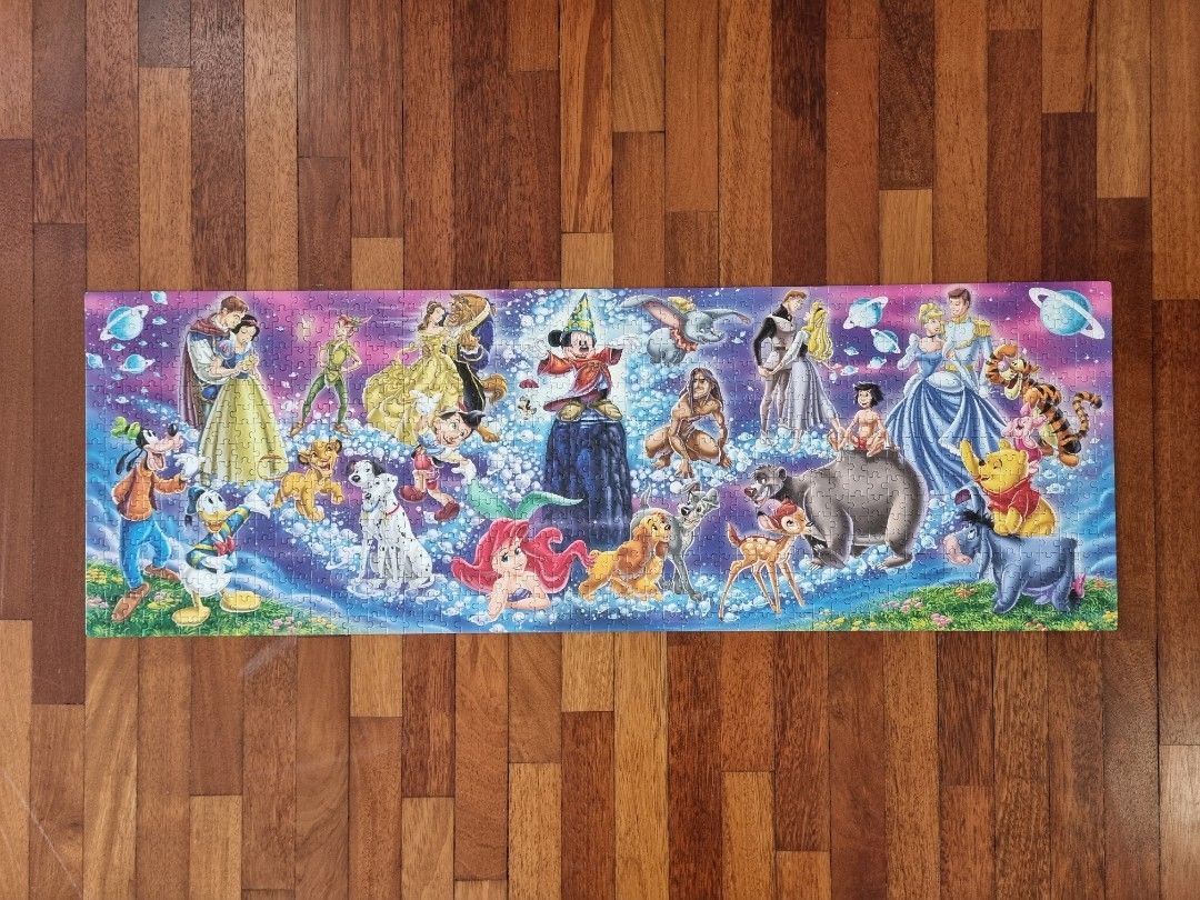 Clementoni High Quality Collection Disney Family 1000 Pieces Panorama ...