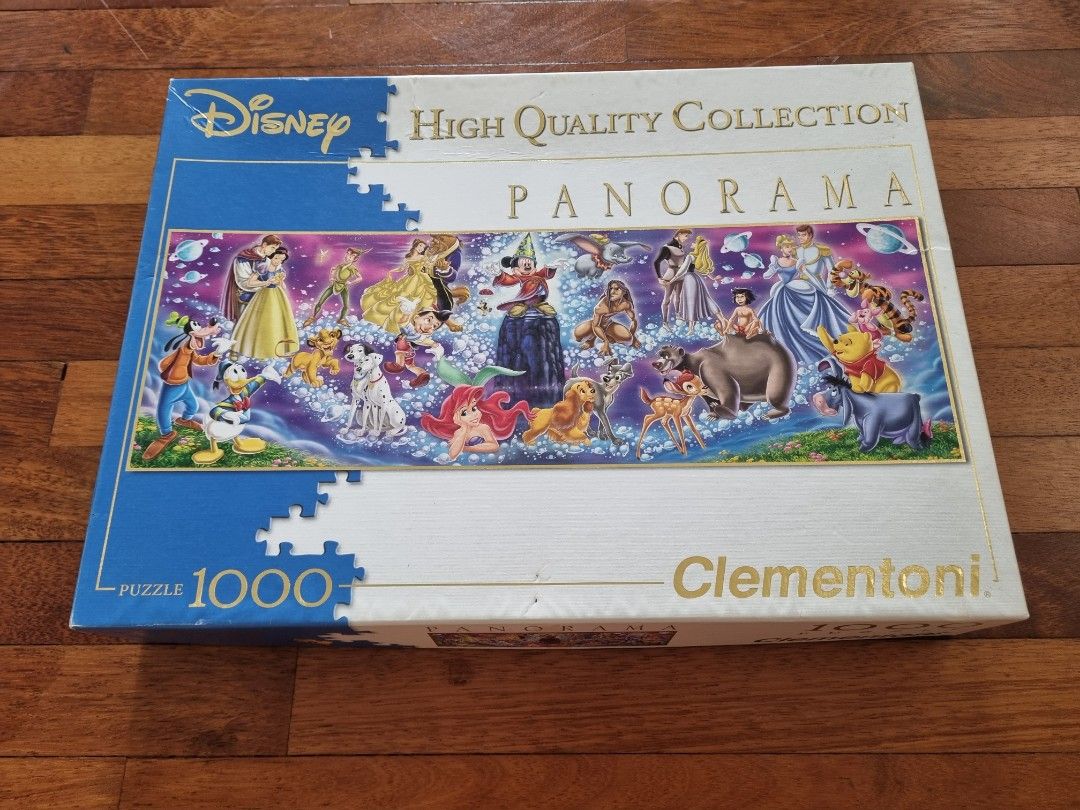 Clementoni High Quality Collection Disney Family 1000 Pieces Panorama ...