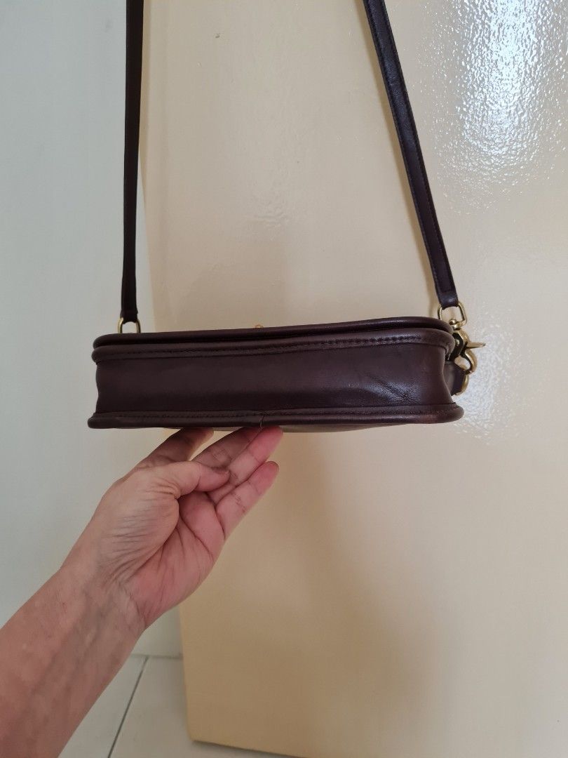 Vintage coach basic best sale bag