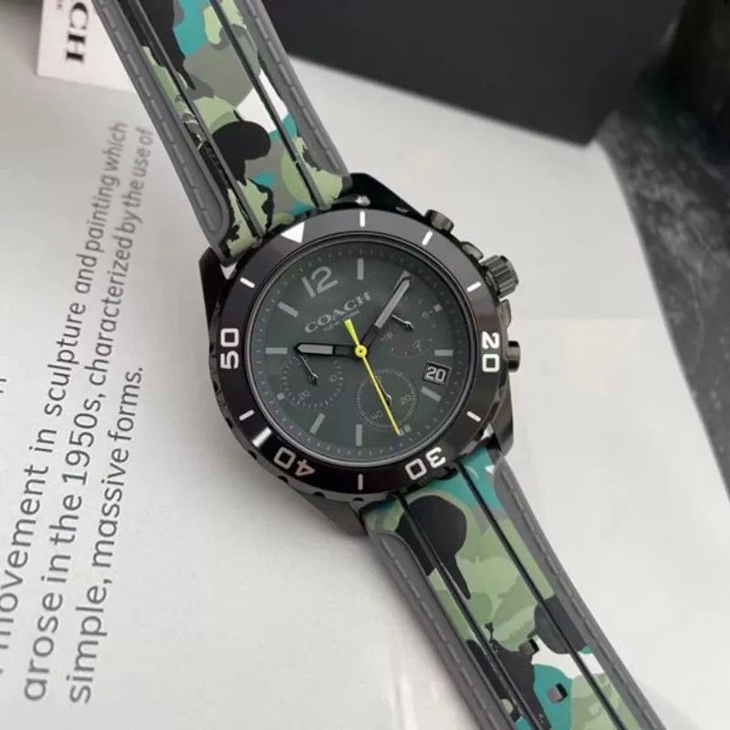 Coach camo watch online