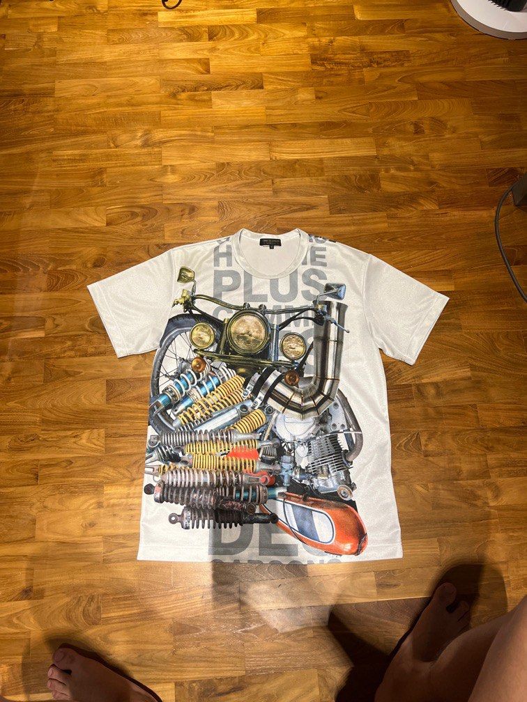 Commes Des Gar ons Homme Plus Motor Shirt CDG Men s Fashion Tops