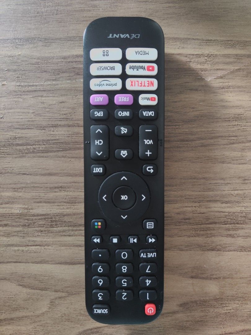 Devant Smart tv 65" (Category: TV) located in Makati City. Submitted by Dmomlife (Listing ID 1243754447, Image 1). Description: Devant Smart TV 65".