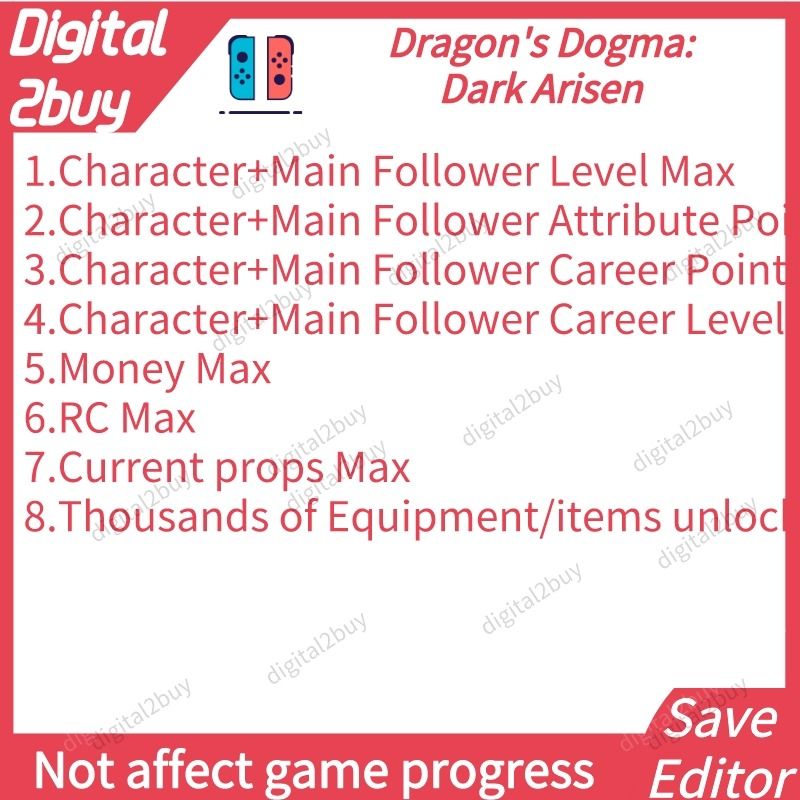 Dragon's Dogma: Dark Arisen Save Editor DDDA Save Modding Dragon's ...