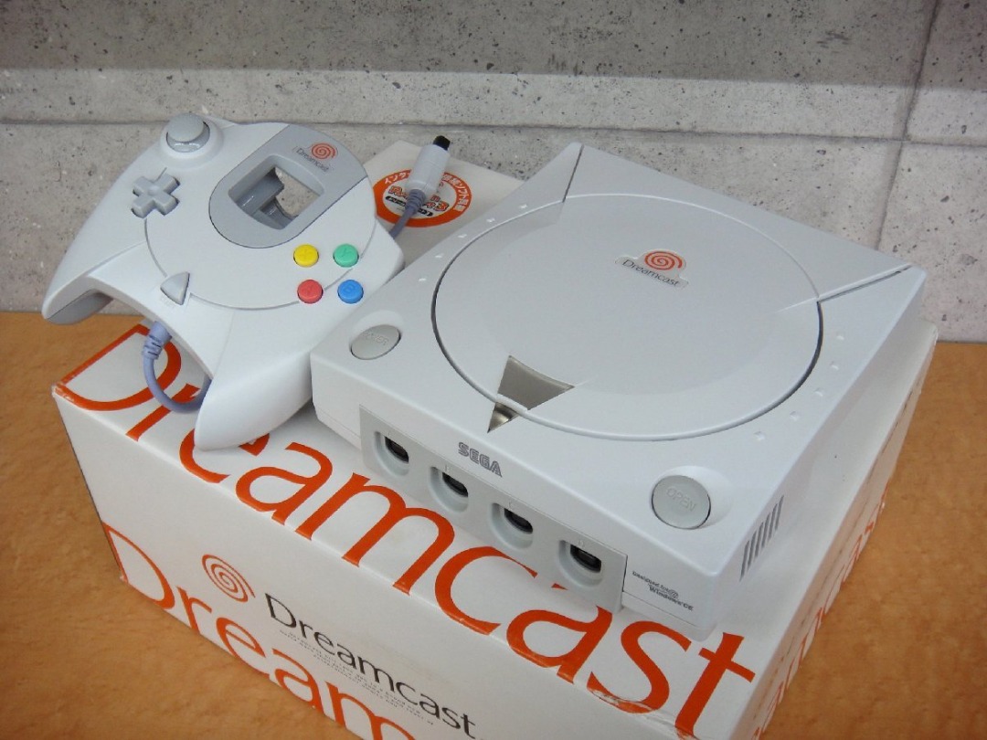 Dreamcast (DC) 主機SEGA HKT-3000 附外盒, 電子遊戲, 電子遊戲機