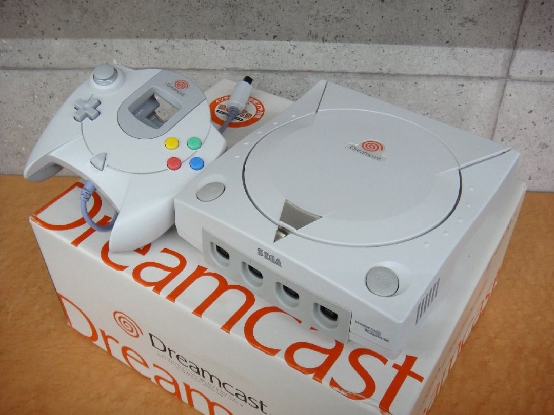 Dreamcast (DC) 主機SEGA HKT-3000 附外盒, 電子遊戲, 電子遊戲