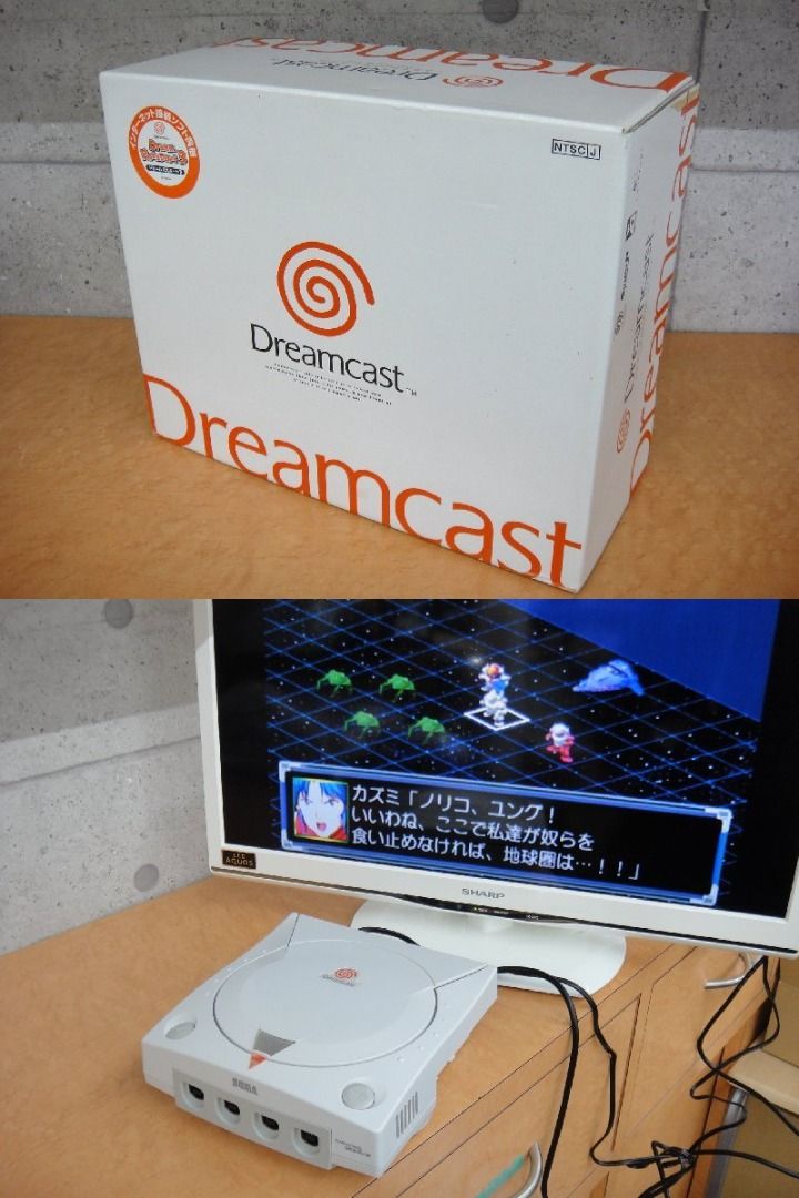 Dreamcast (DC) 主機SEGA HKT-3000 附外盒, 電子遊戲, 電子遊戲機