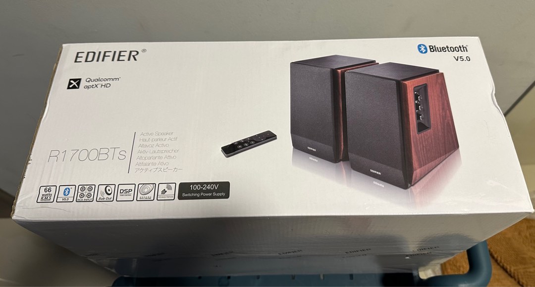 Edifier R1700BTs Bluetooth ブックシェルフ スピーカー - オーディオ機器