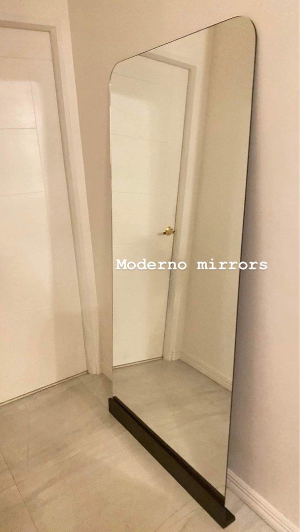 FRAMELESS MIRROR, Furniture & Home Living, Home Decor, Mirrors on Carousell