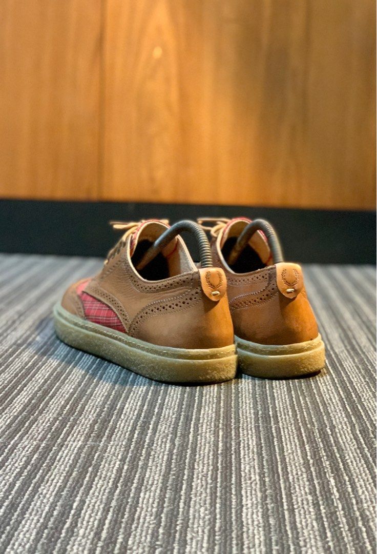 fred perry slip on shoes