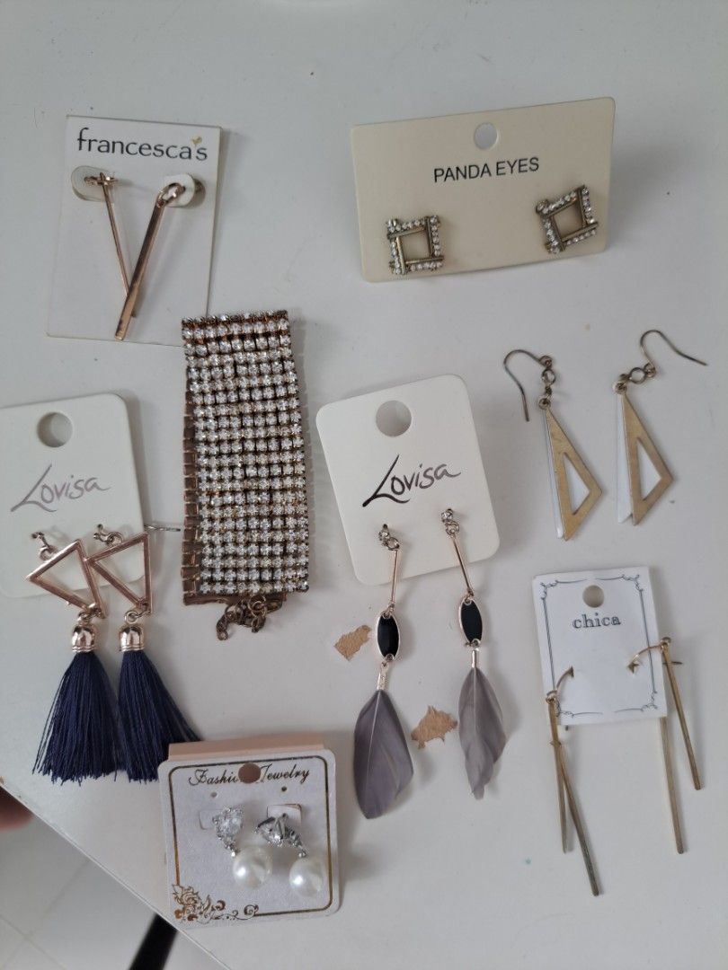 FREE Earrings Lovisa Panda Eyes Women s Fashion Jewelry