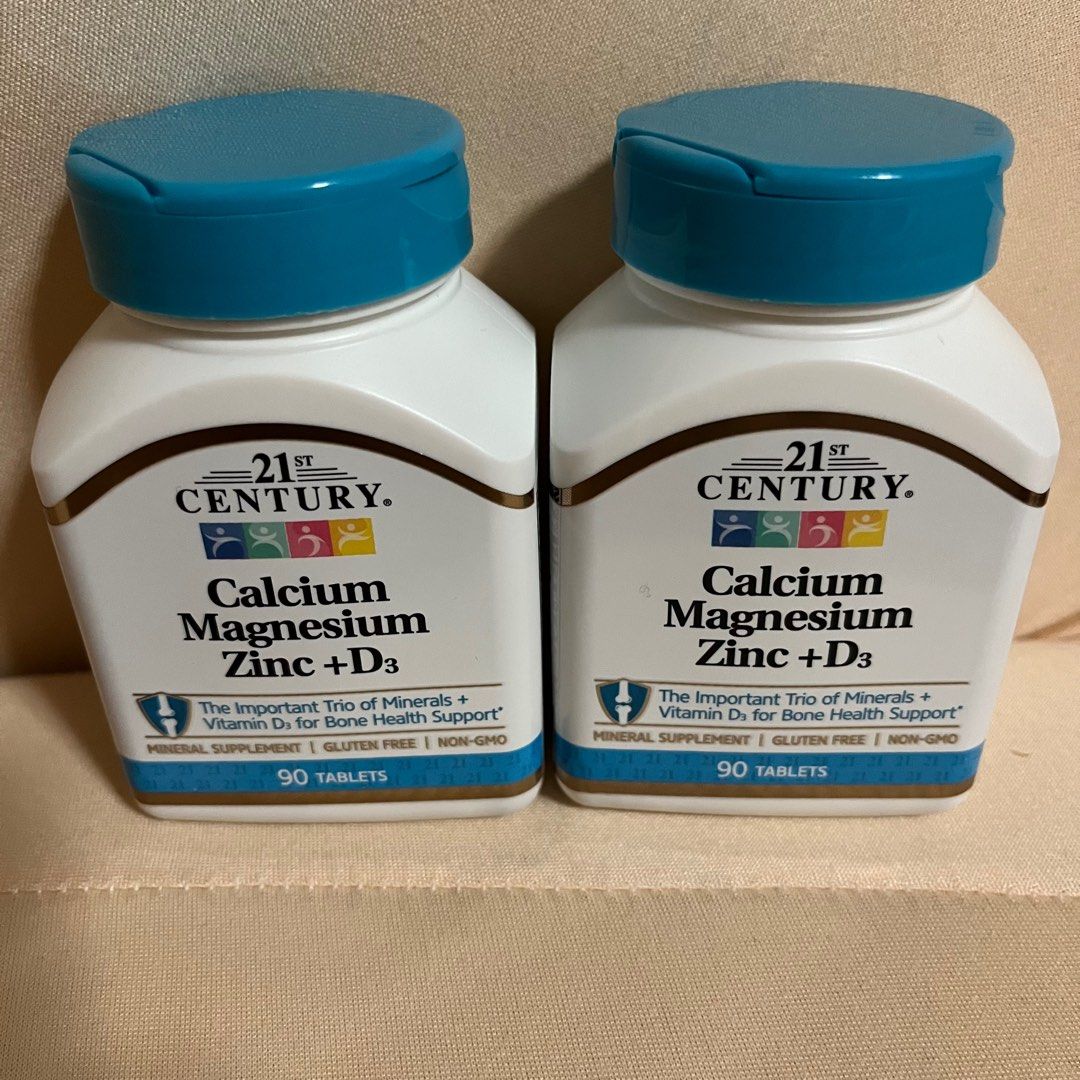 [free normal mail] 2 bottles 12 Brandnew sealed 21st century Calcium