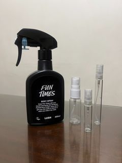 Fun Times Body Spray by Lush Decant / Takal
