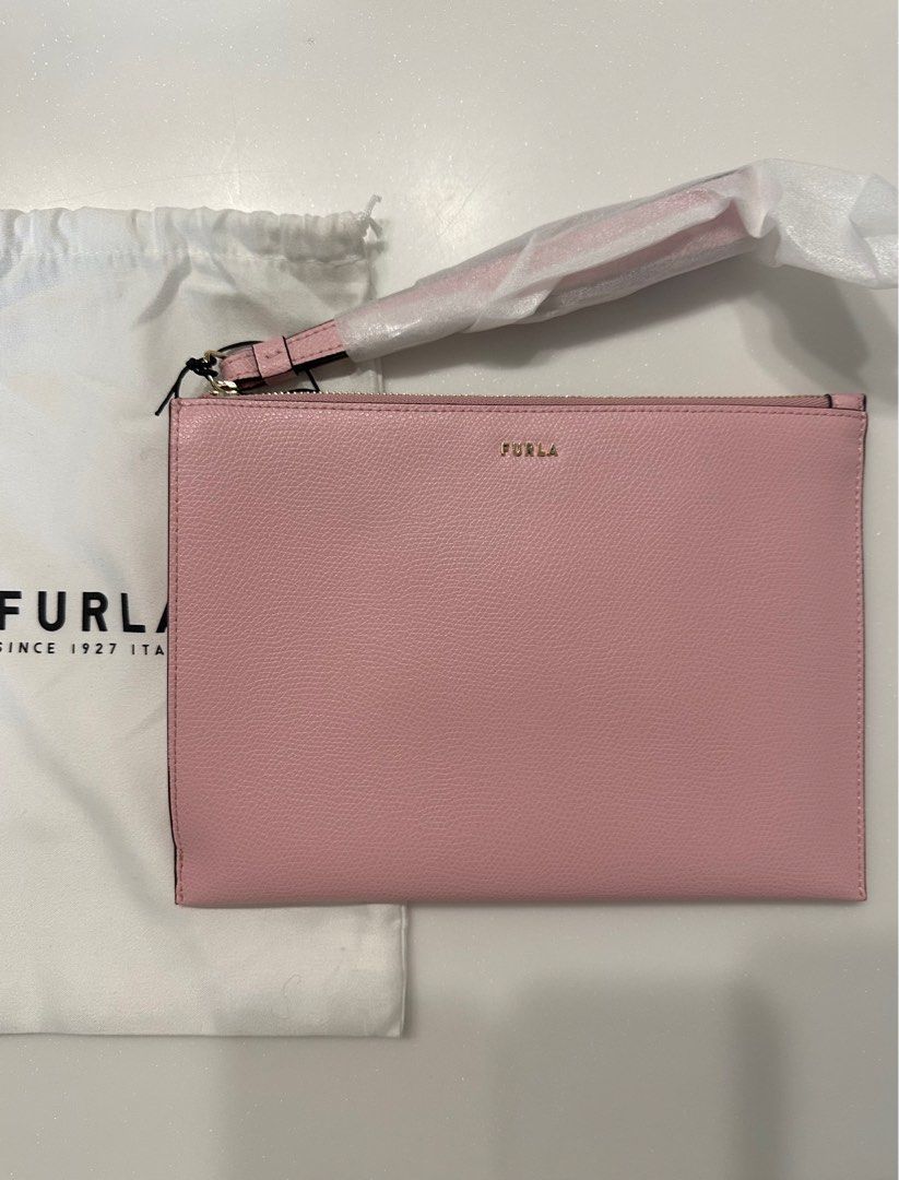 Furla Babylon XL Envelope in Sakura pink