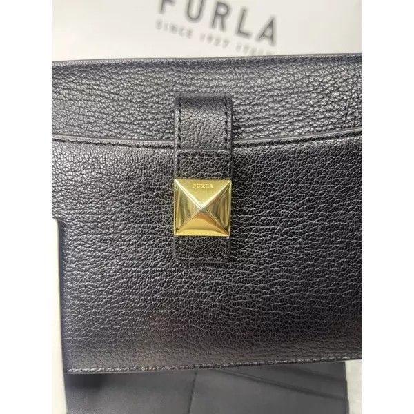 FURLA DIVA XL CROSS BODY BAG IN BLACK Women s Fashion Bags Wallets Cross body Bags on Carousell