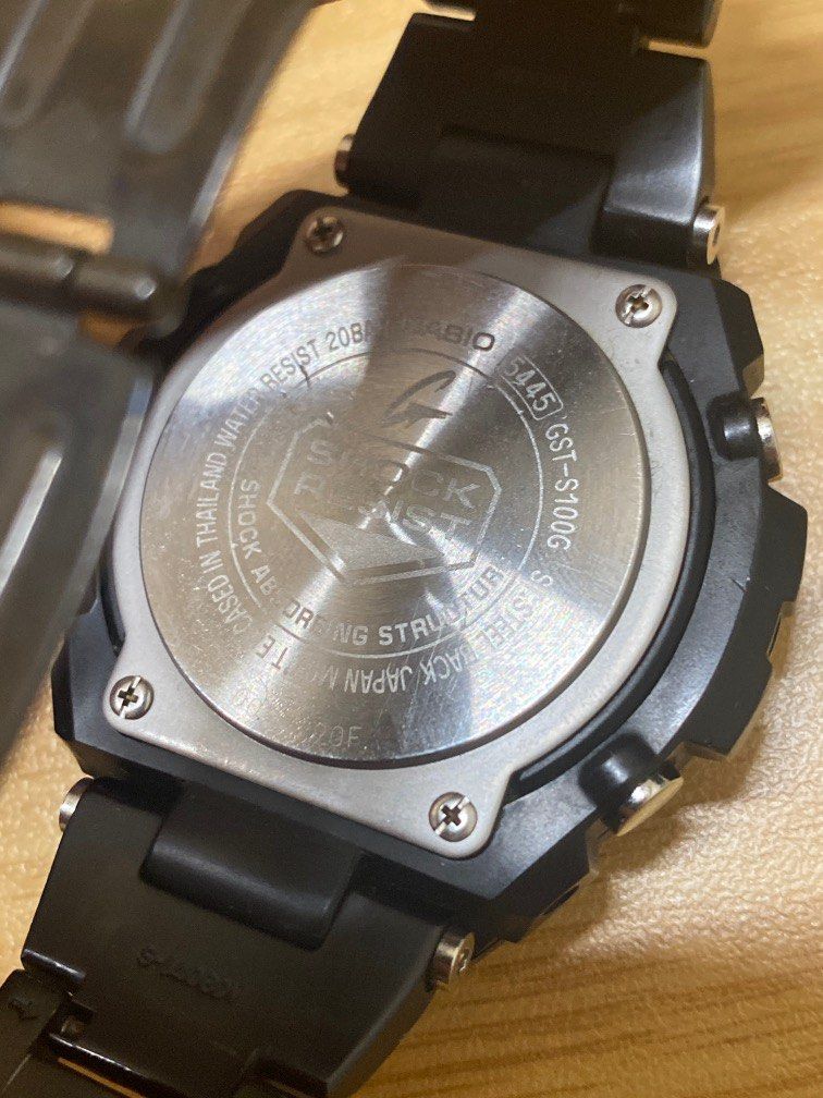 G Shock G steel with metal bracelet s100 Men s Fashion Watches