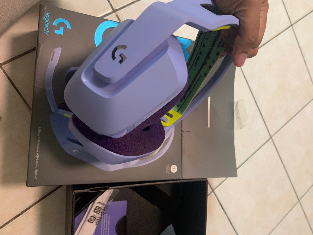 Gaming Headphone Logitech G733, Audio, Headphones & Headsets on Carousell