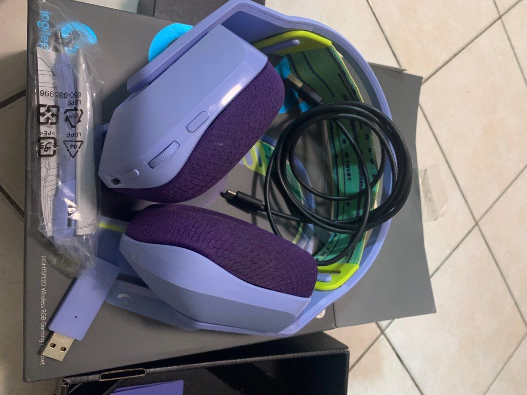 Gaming Headphone Logitech G733, Audio, Headphones & Headsets on Carousell