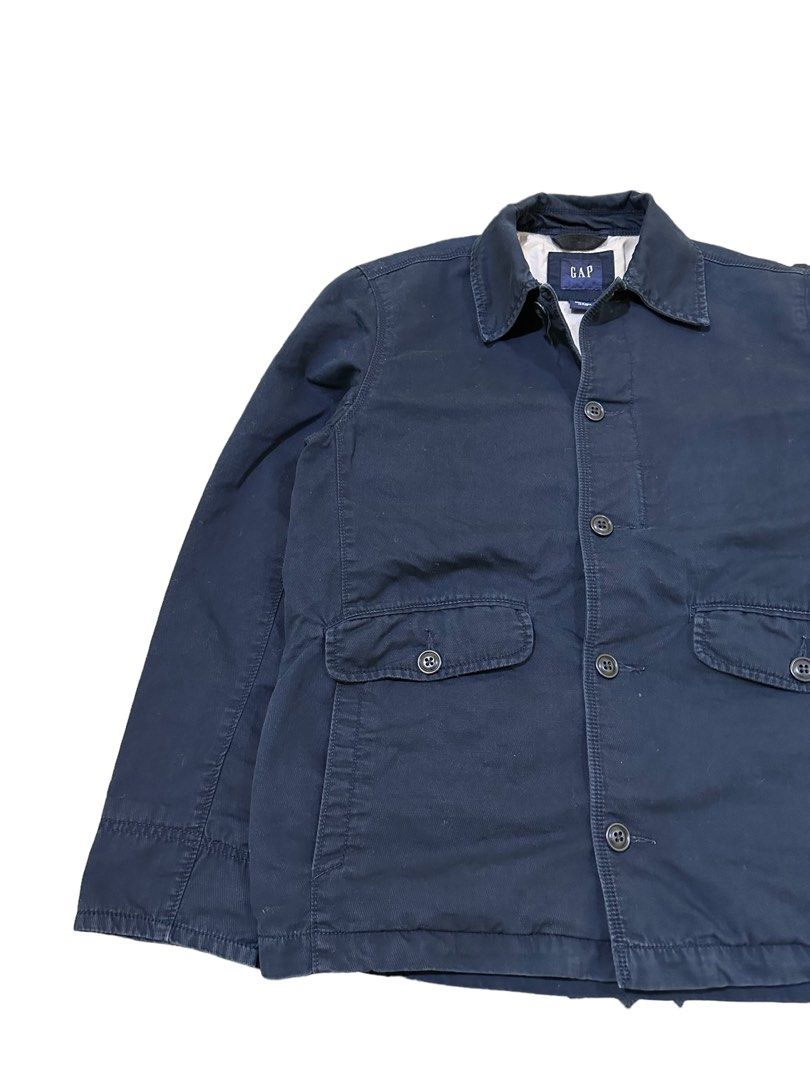 gap worker jacket french jacket double pocket Men s Fashion