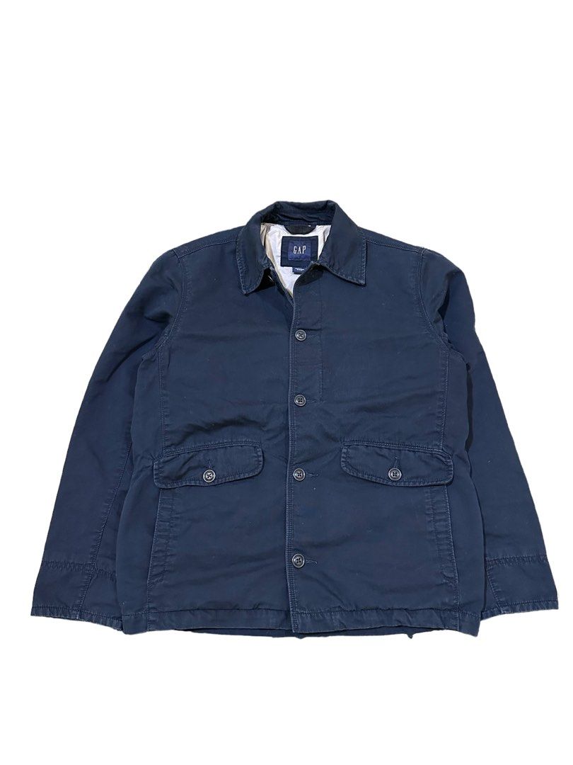 gap worker jacket french jacket double pocket