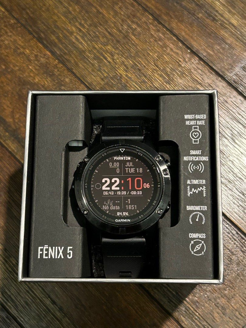 Heart rate monitor sales for garmin fenix 5