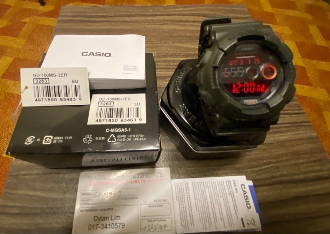 G shock shop gd 100 ms3