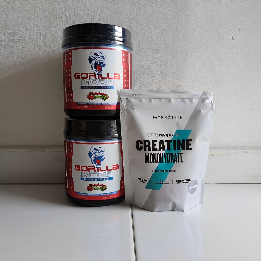 Gorilla Mode Pre Workout Creapure Creatine Monohydrate Gorilla Mind