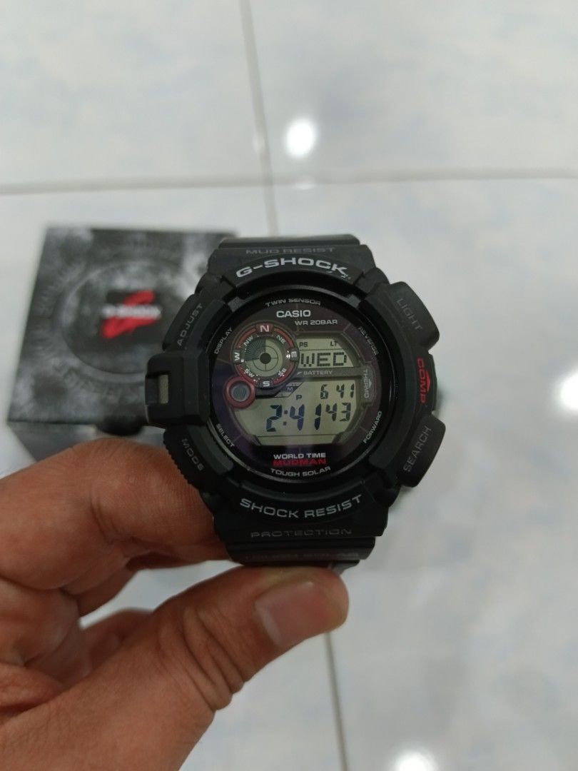 Gshock mudman red eye Men s Fashion Watches Accessories