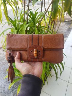 Dompet Gucci clutch authentic second branded