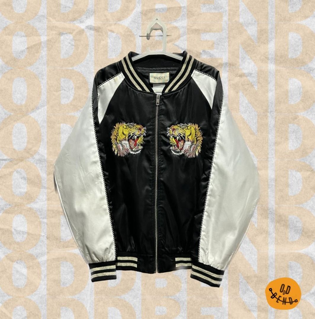 Gucci discount bomber tiger