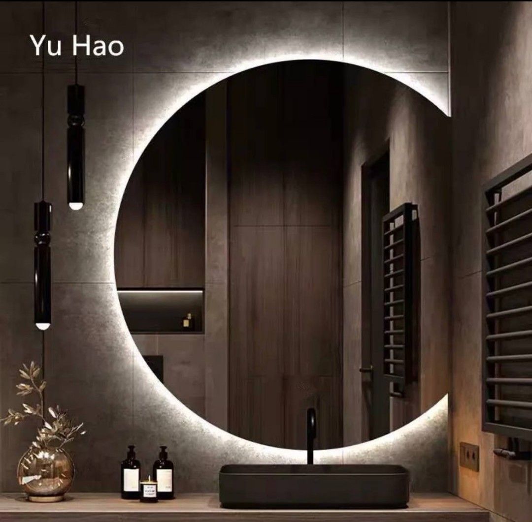 Half Mirror Rack Half Mirror, Furniture & Home Living, Home Decor, Mirrors on Carousell
