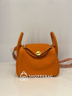 🦄💖 Hermes Mini Lindy (Biscuit, GHW, Clemence) (Non-nego)