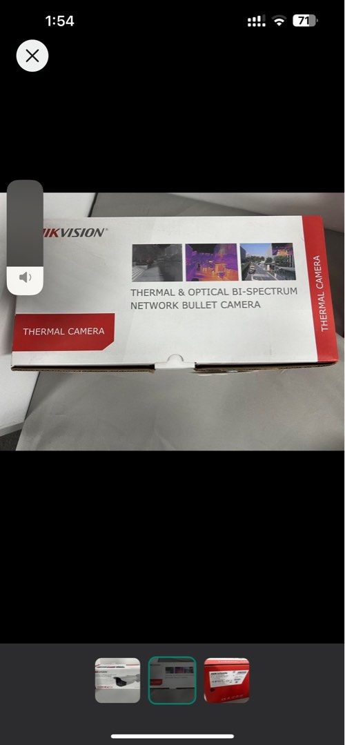 Hikvision Thermal Bullet Camera, Furniture & Home Living, Security