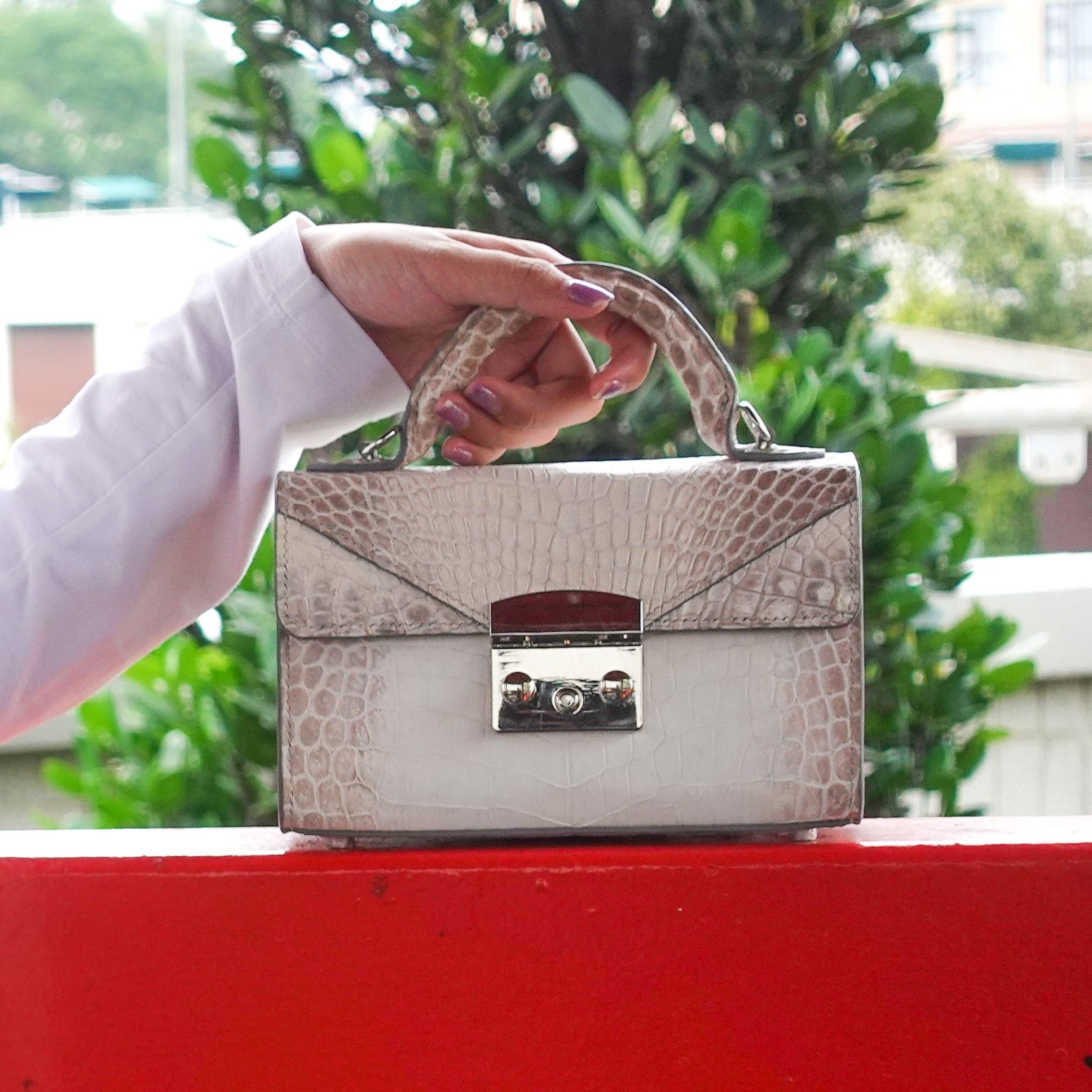 Genuine crocodile bag sale