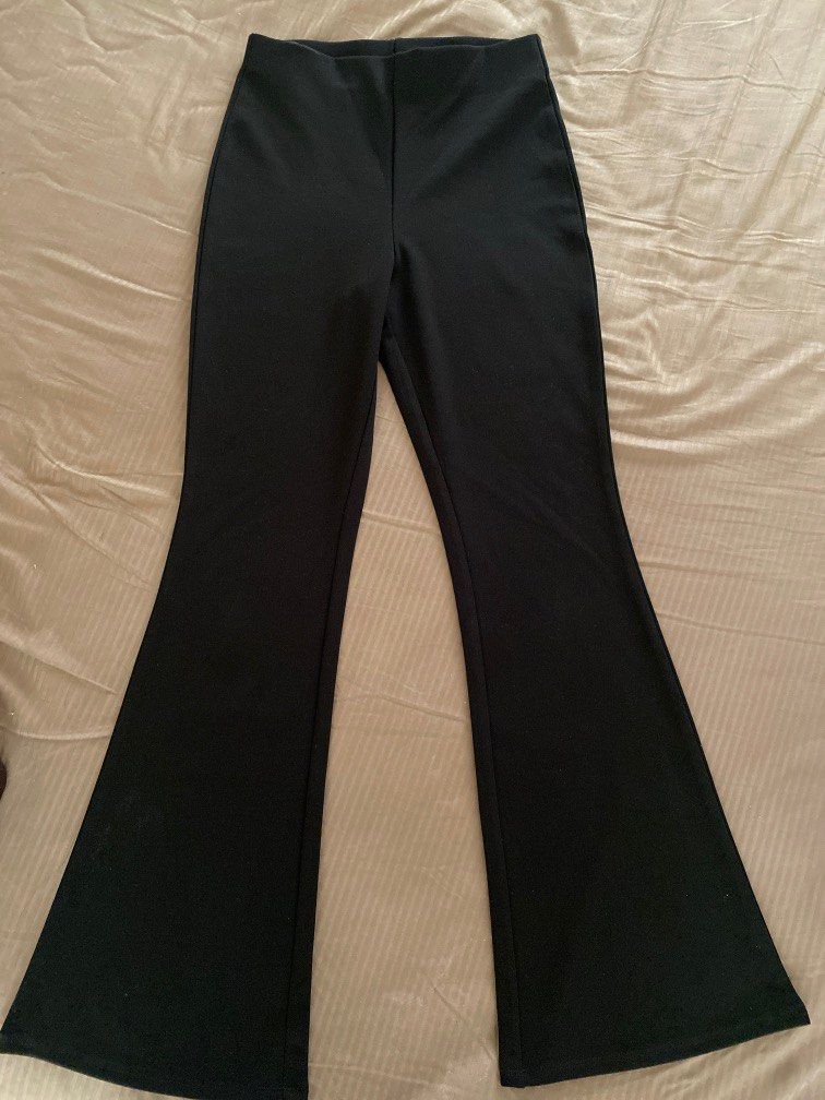H M Flared Pants Women s Fashion Bottoms Other Bottoms on Carousell