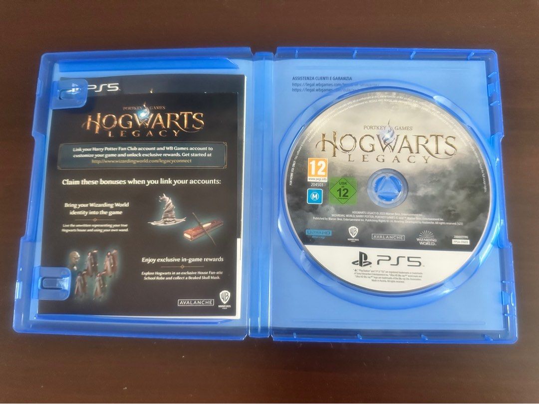 Used Ps5 Code Hogwarts Legacy PS5 (Code not redeemed), Video Gaming, Video Games ...