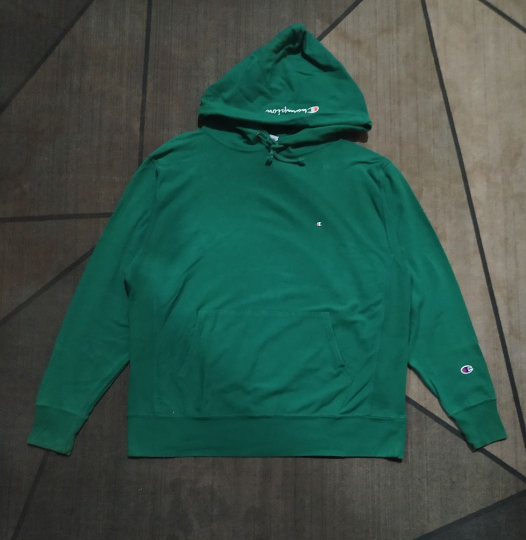 Emerald green champion hoodie hot sale