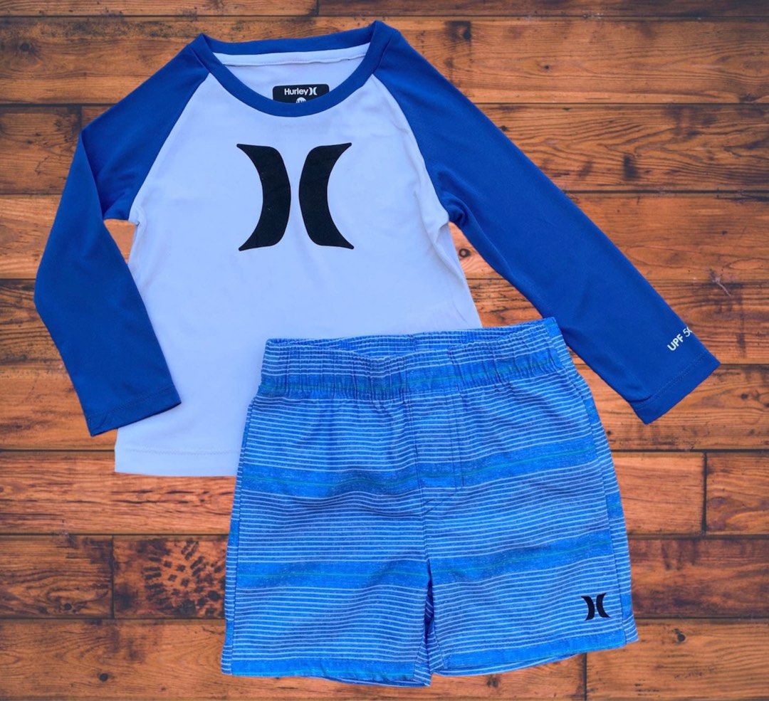 Hurley rash guard boys top
