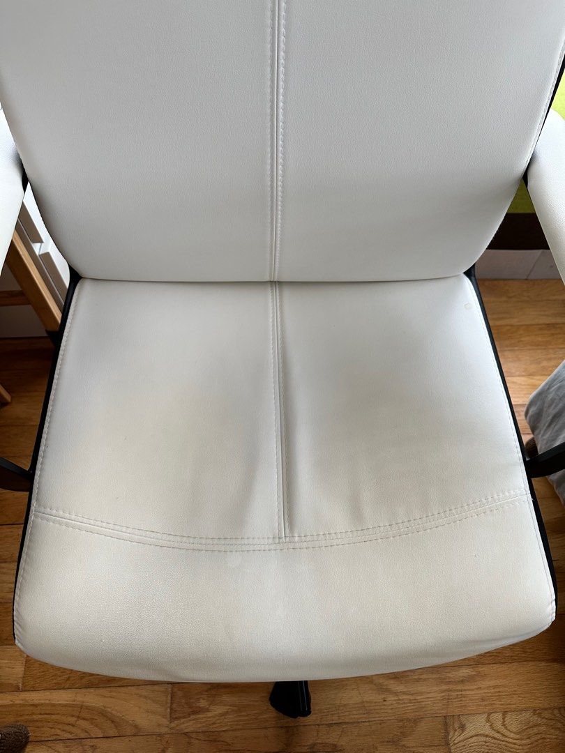 IKEA Millberget Swivel Chair (White), Furniture & Home Living
