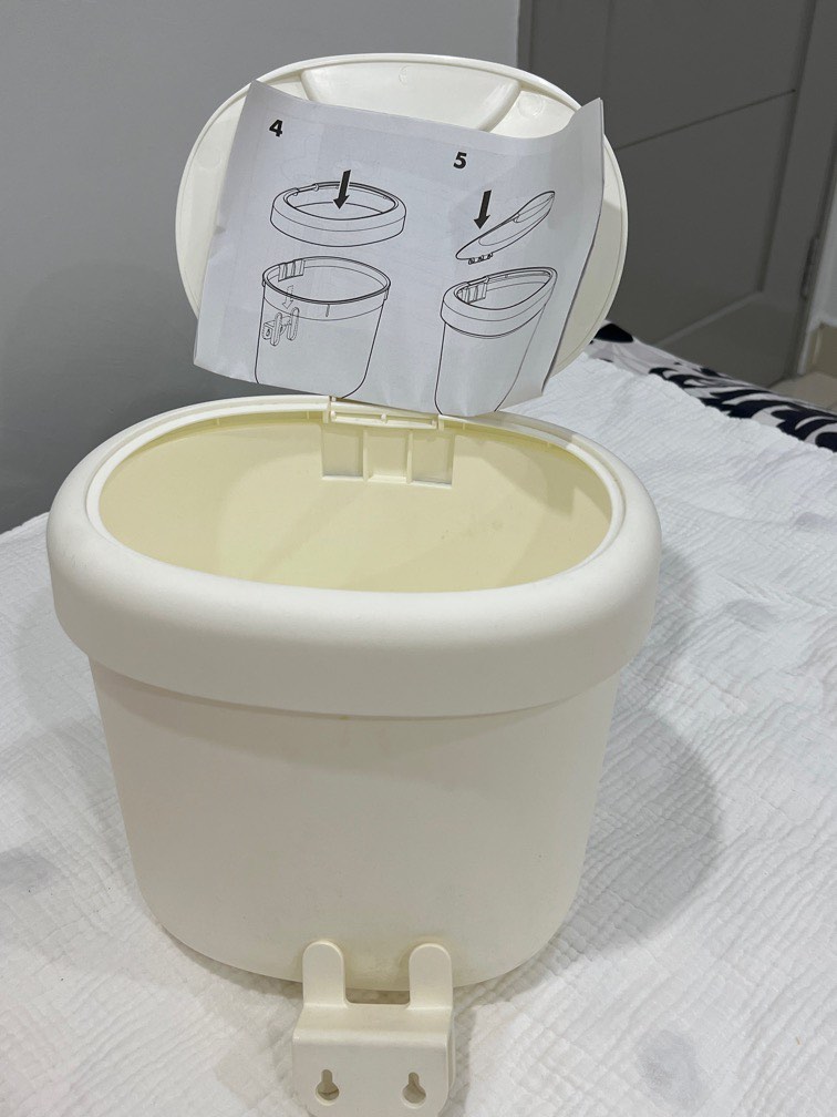 IKEA BABY bedside diaper bin / basket, Furniture & Home Living, Outdoor