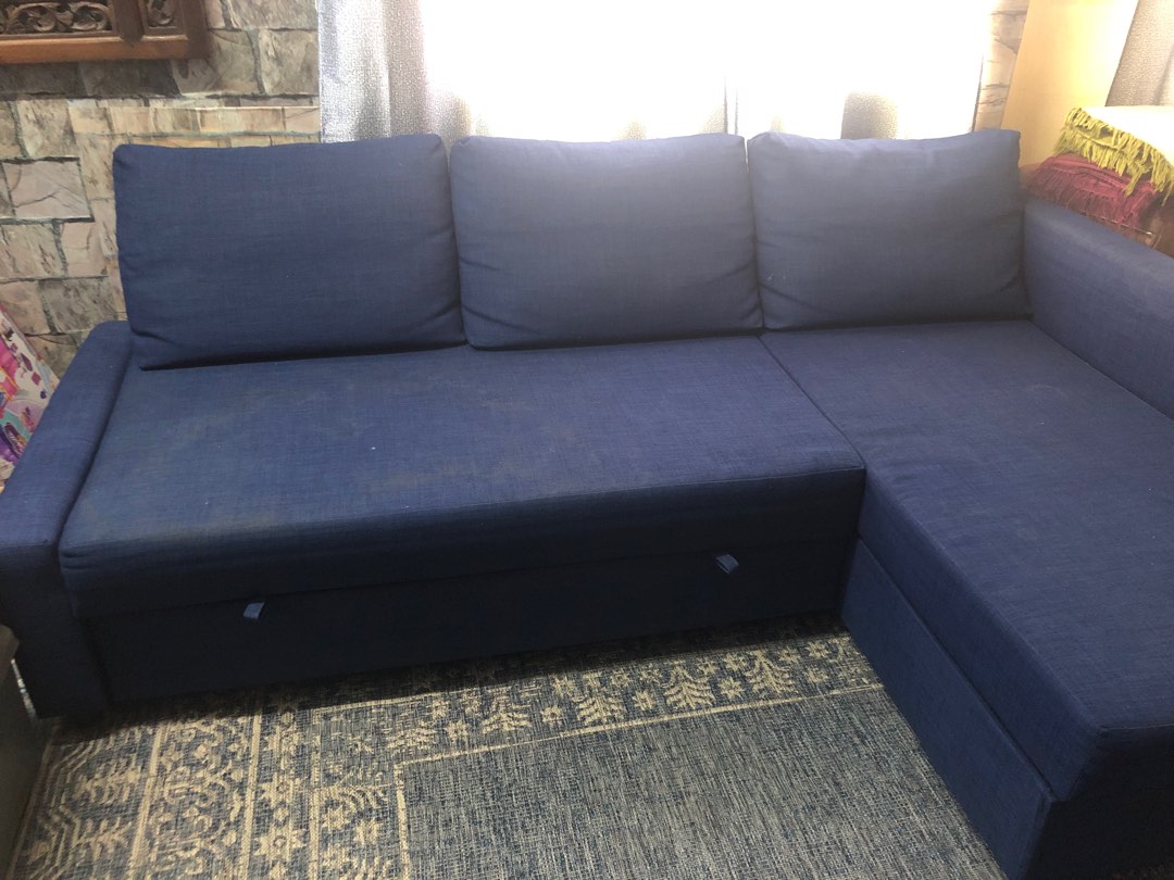 IKEA Friheten Sofa Bed Well Used, Furniture & Home Living, Furniture