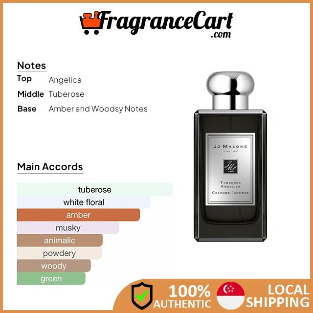 Jo Malone Tuberose Angelica Cologne Intense for Unisex (100ml