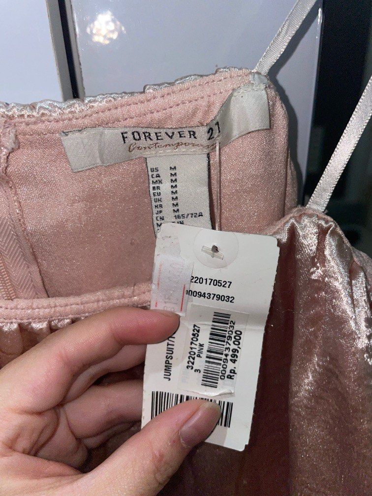Rose gold online jumpsuit forever 21