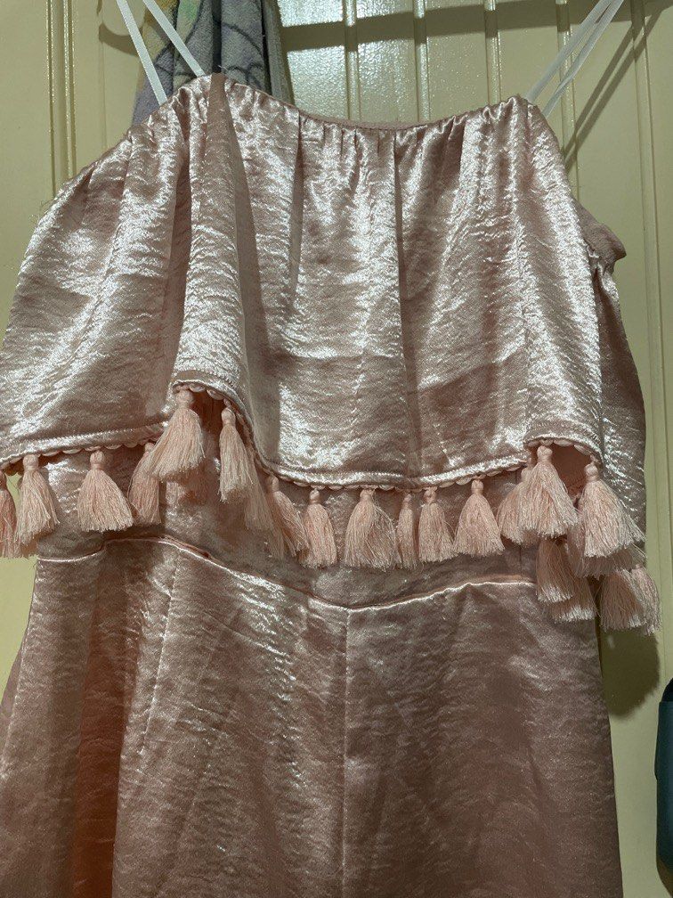 Jumpsuit Forever 21 Rosegold