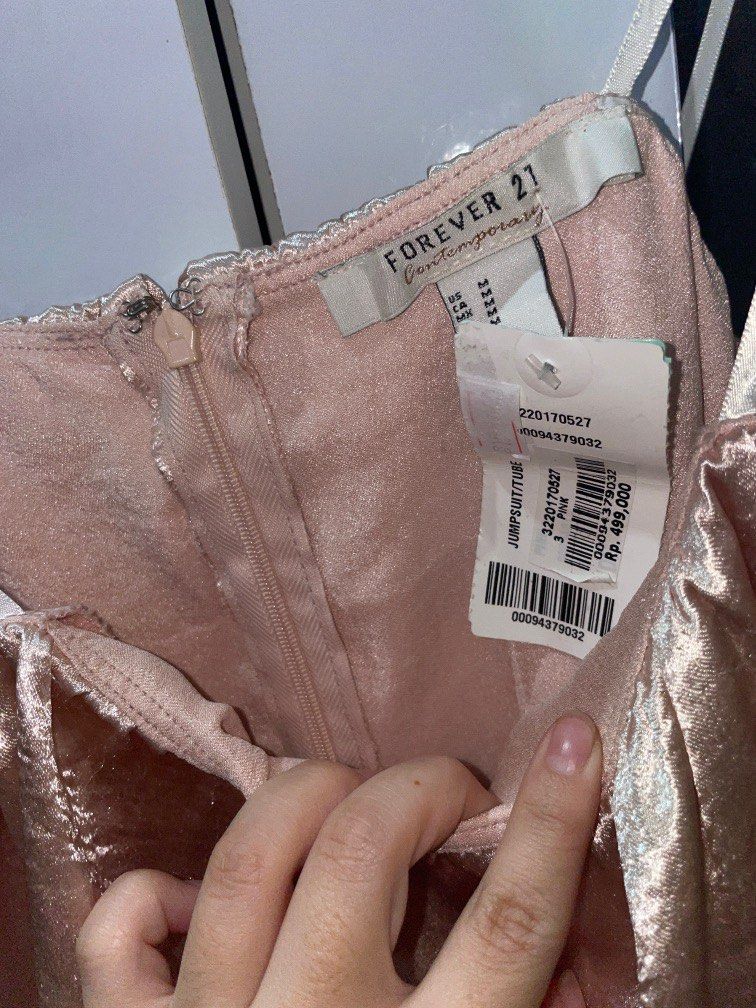 Rose gold 2025 jumpsuit forever 21
