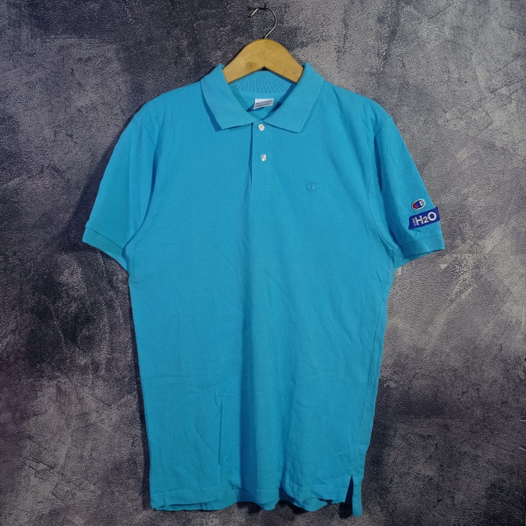 Kaos polo shirt champion h20 bekas second branded casual preloved on ...
