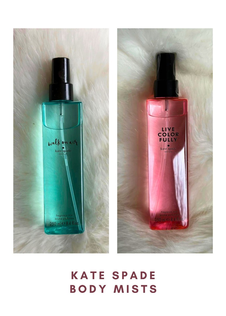 Kate spade walk sales on air fragrance mist