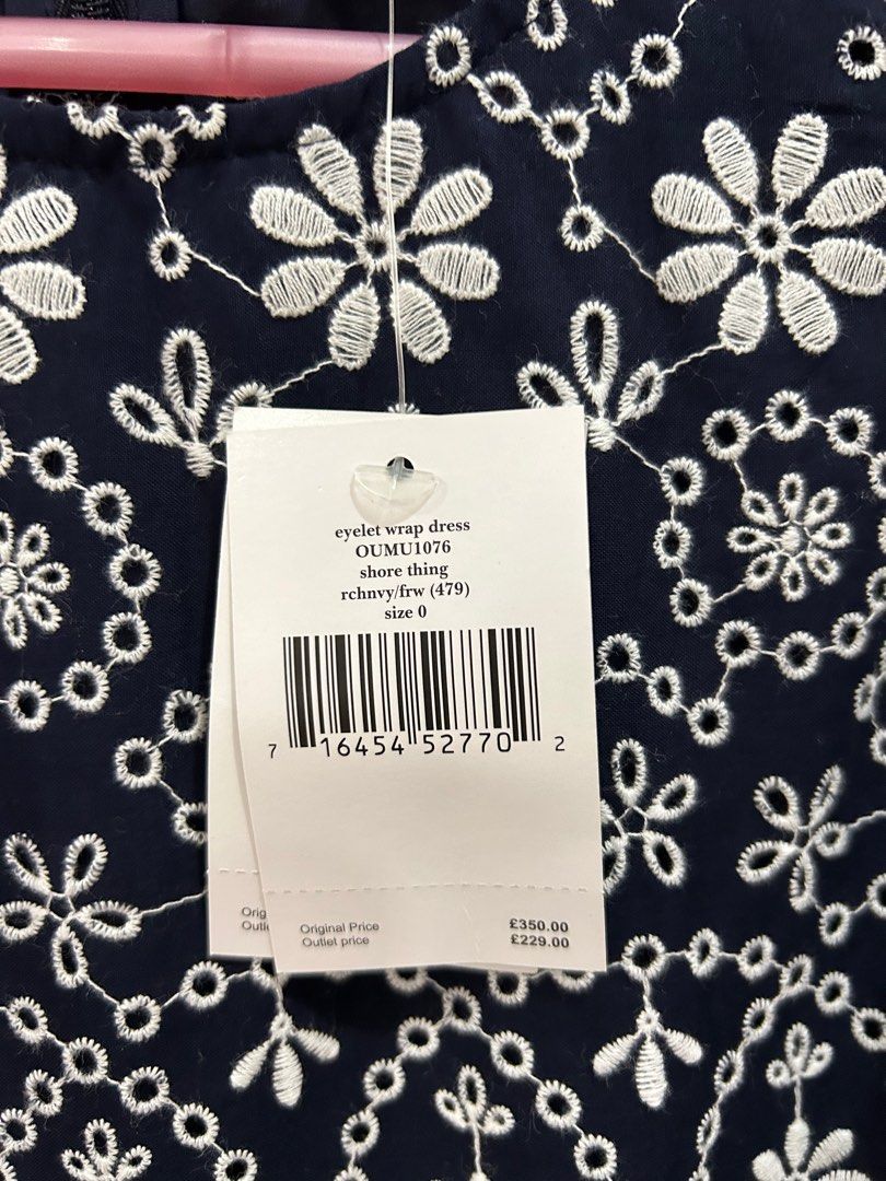 Kate spade eyelet wrap dress store