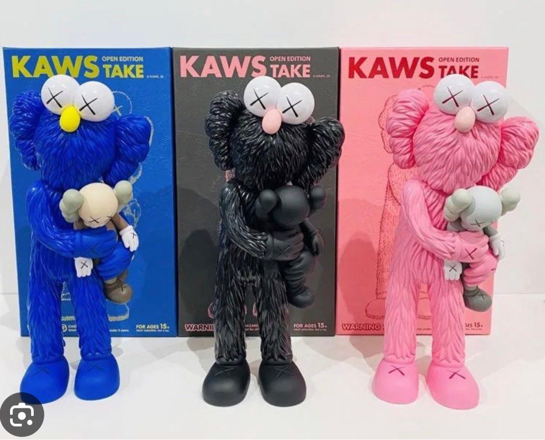 送料込】KAWS Take Figure Blue - フィギュア