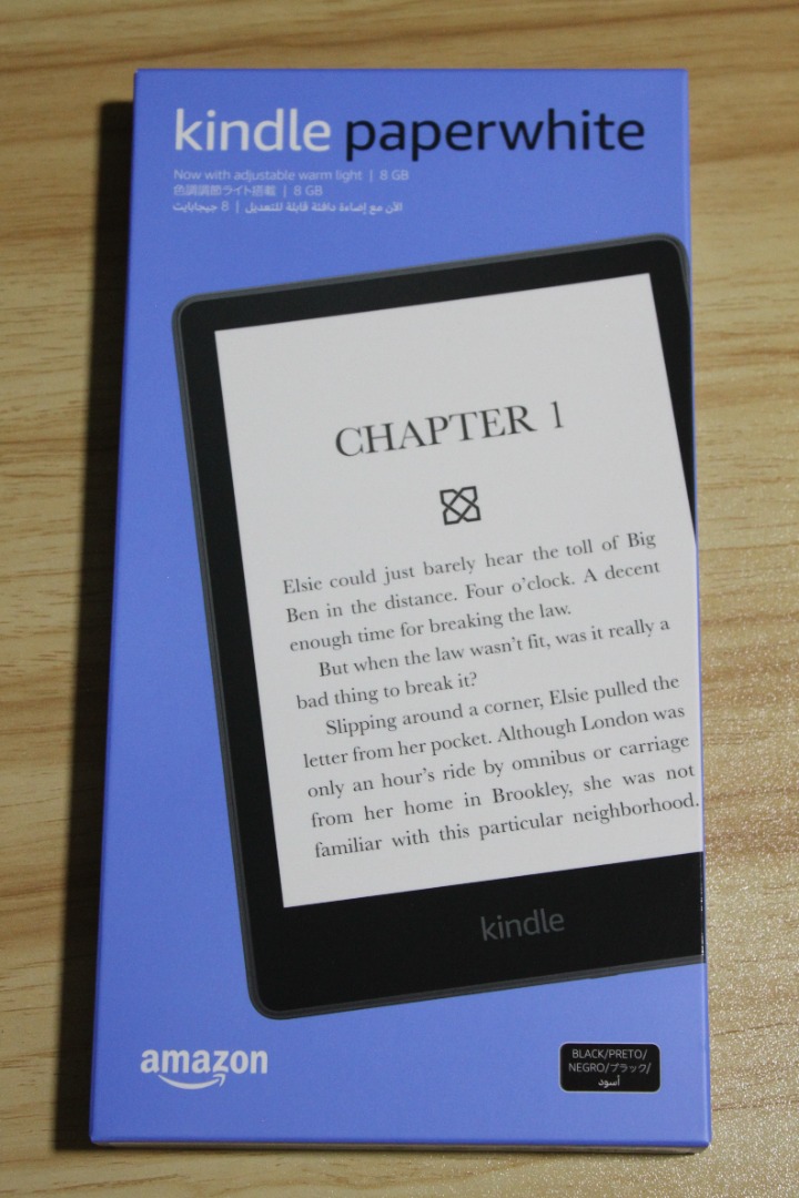 E-reader  Kindle Paperwhite 6.8 8GB 2022 Luz Ajustable Negro