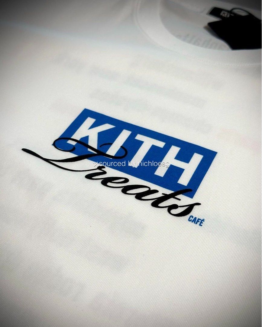 KITH Treats NEW YORK CAFE BOX LOGO TEE 青supreme